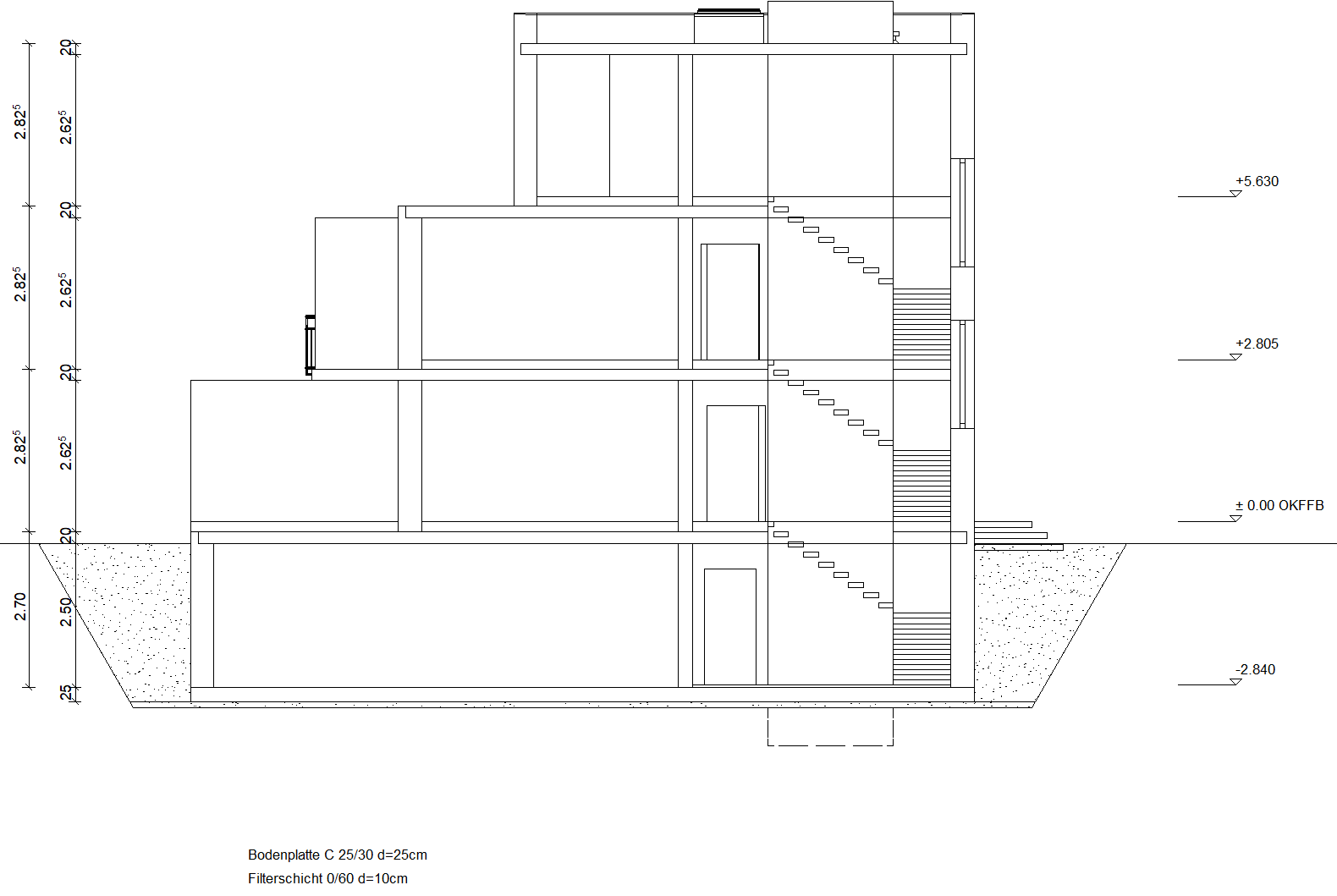 Schnitt A–A