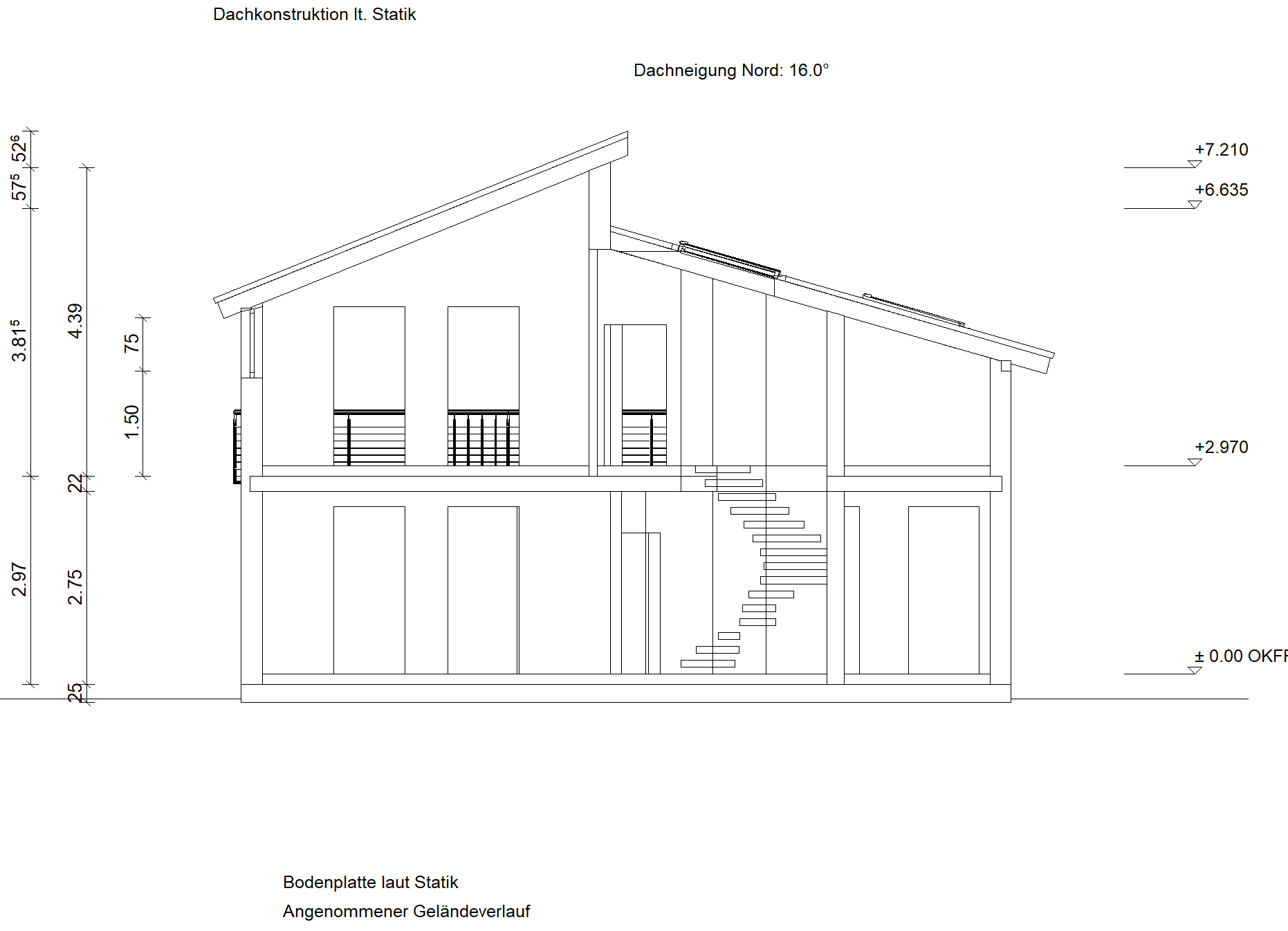 Schnitt B–B
